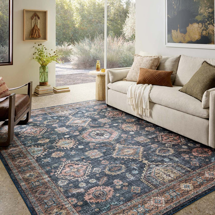 Vintage Floral Area Rug