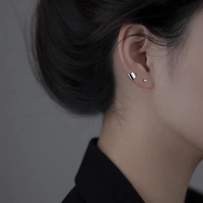 Delicate Silver Stud Earrings Stornfield