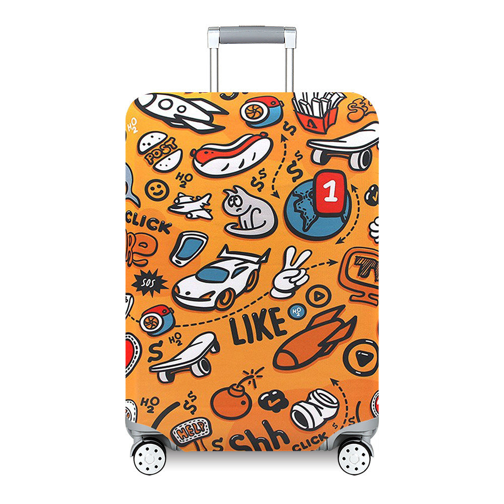 Women's Travel Suitcase with Colorful Floral Design Stornfield