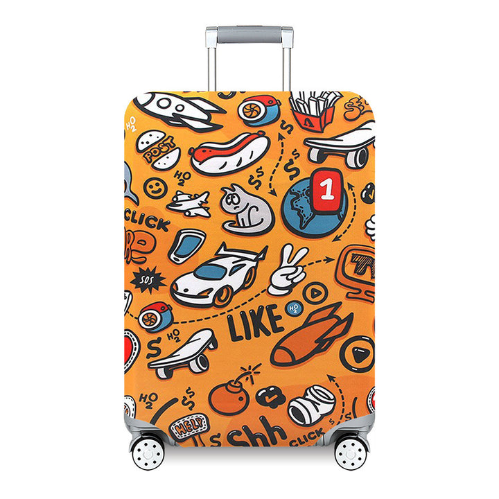 Women's Travel Suitcase with Colorful Floral Design Stornfield