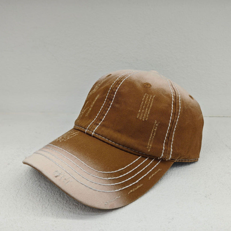 Men's Classic Distressed Cotton Baseball Cap Stornfield