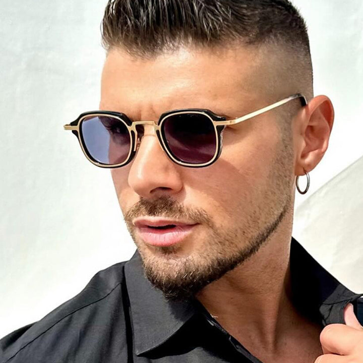 Women's square sunglasses with unique design and UV protection Stornfield