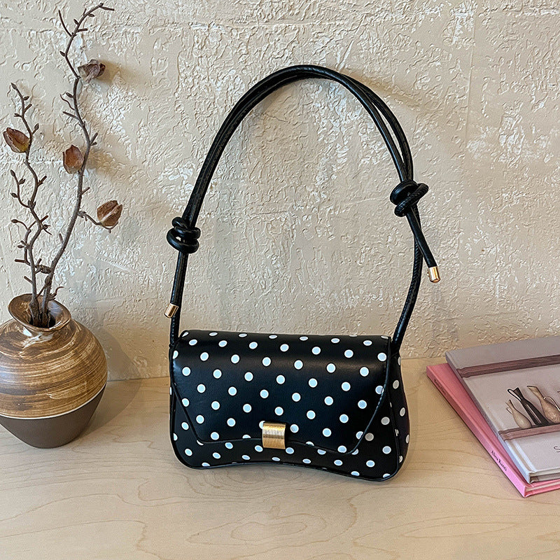 WoChic Polka Dot Shoulder Handbag Stornfield
