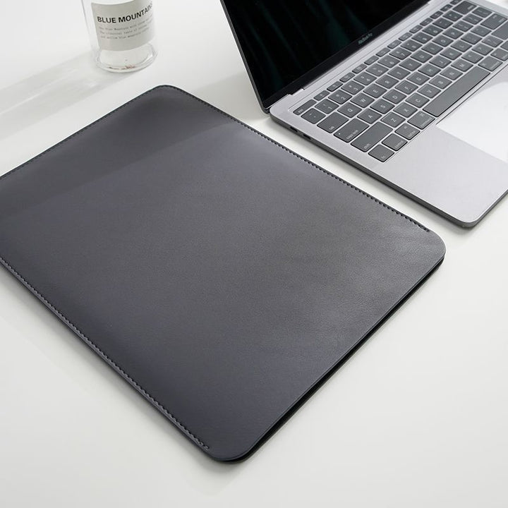Sleek Leather Laptop Sleeve Stornfield