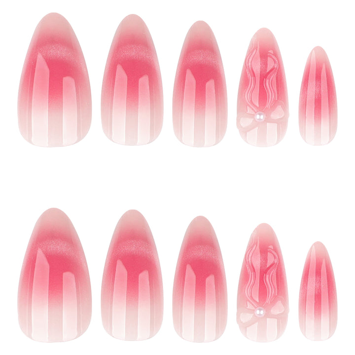 Artistic stiletto nails with elegant French tips and floral design Stornfield