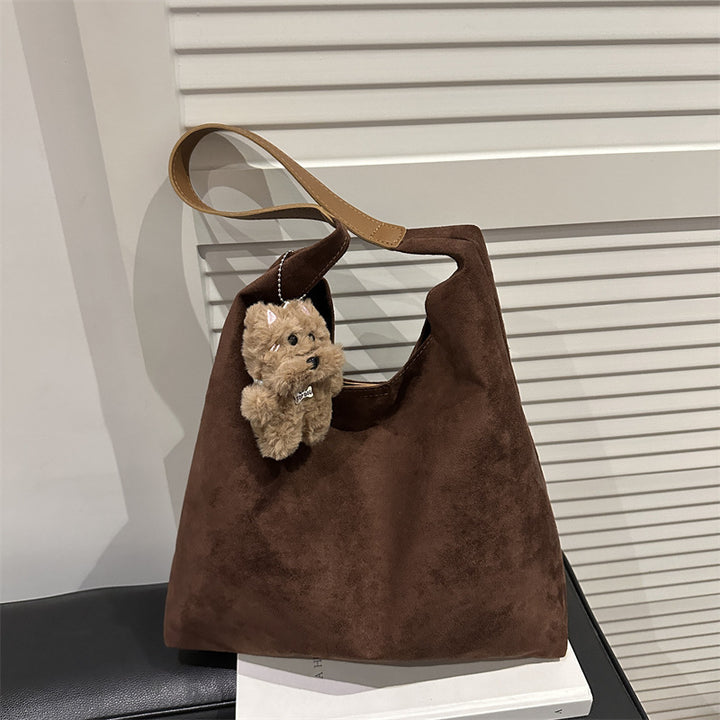 Suede Slouchy Hobo Bag Stornfield