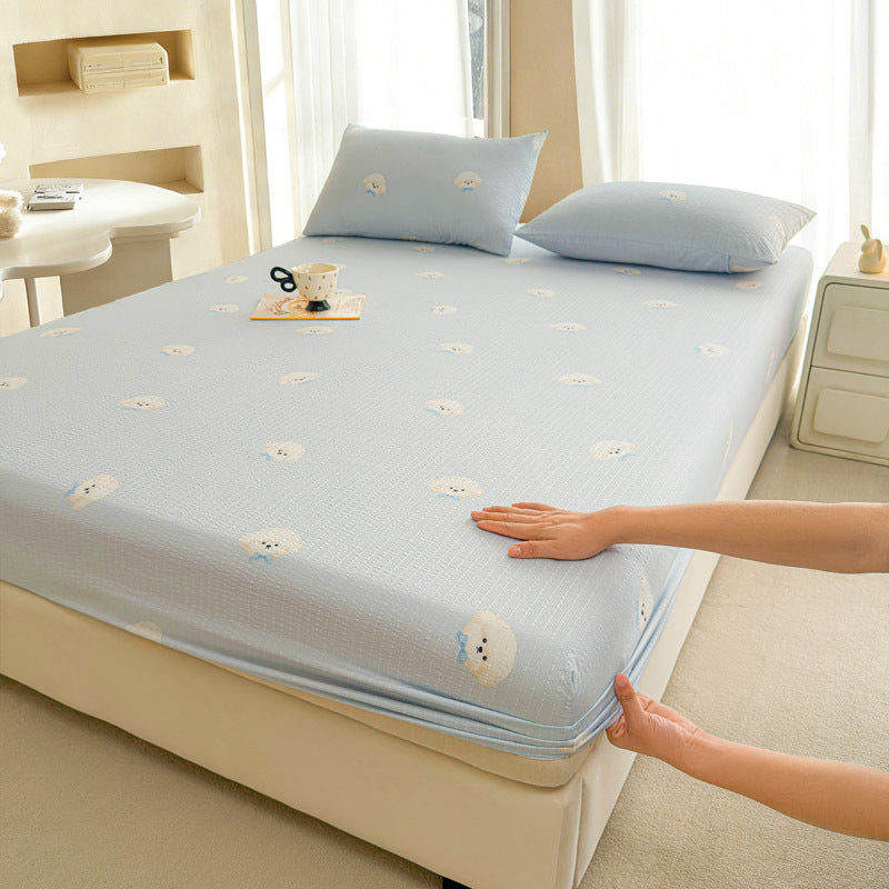 Soft Printed Mattress Protector