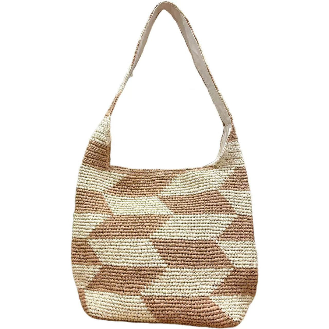 Practical Hobo Bag with Geometric Pattern Stornfield
