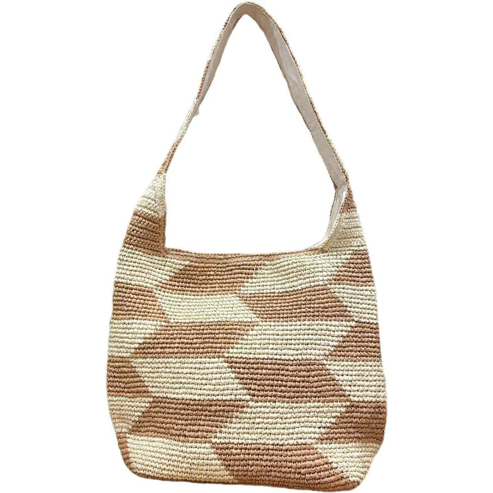 Practical Hobo Bag with Geometric Pattern Stornfield