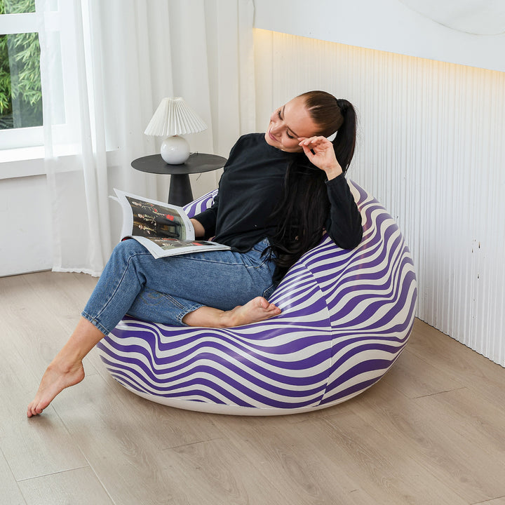 Women's Inflatable Comfort Sofa with Ergonomic Backrest Stornfield