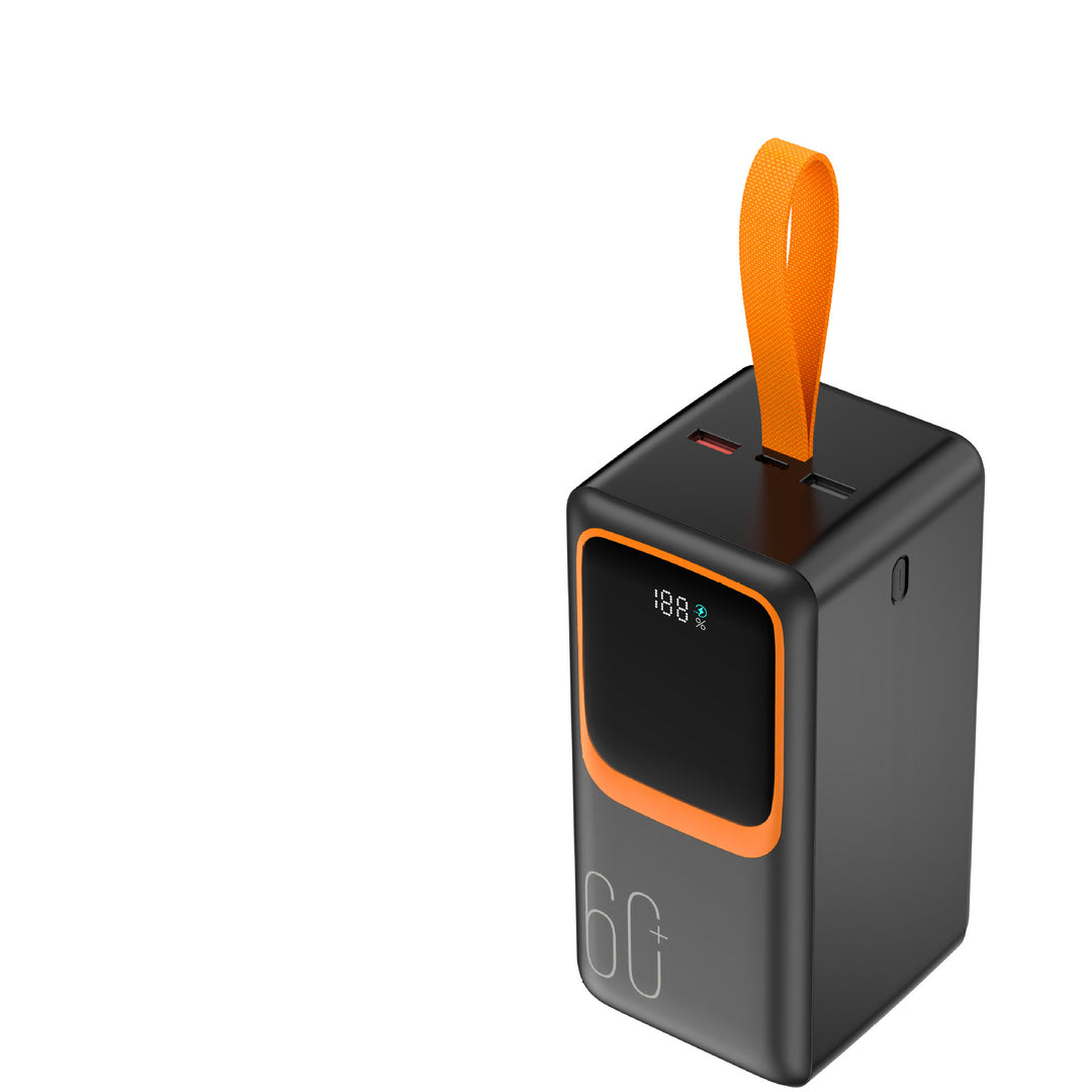 Portable power bank with innovative induction charging function and ultra-modern digital display Stornfield