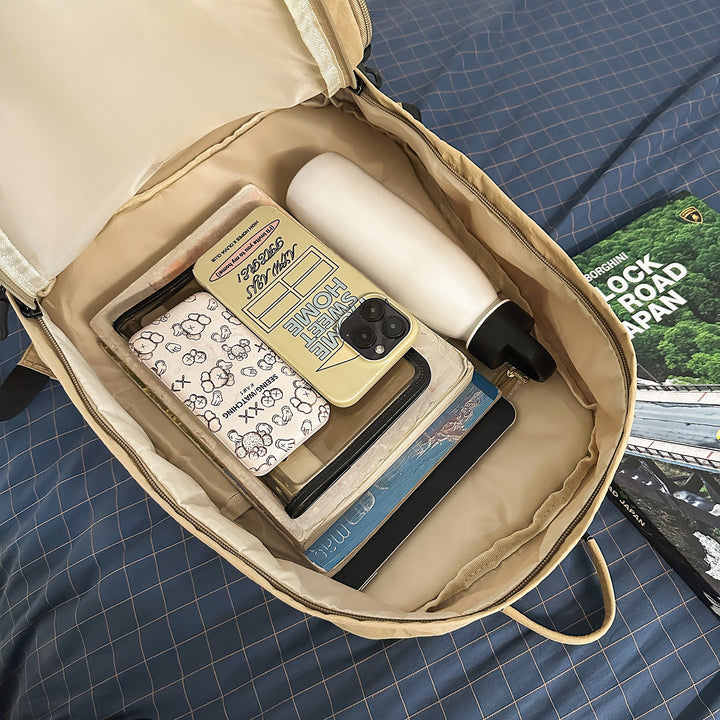 City backpack with versatile compartments and breathable carrying system Stornfield