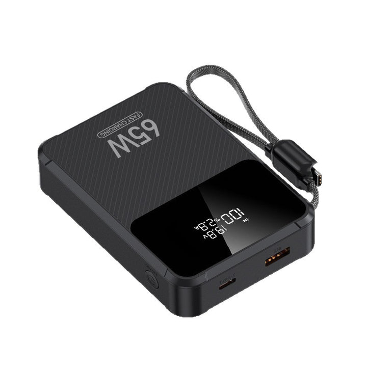 Portable power bank with intelligent fast charging function and digital display Stornfield