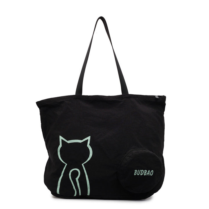 Tote bag with stylish cat design and generous storage space Stornfield