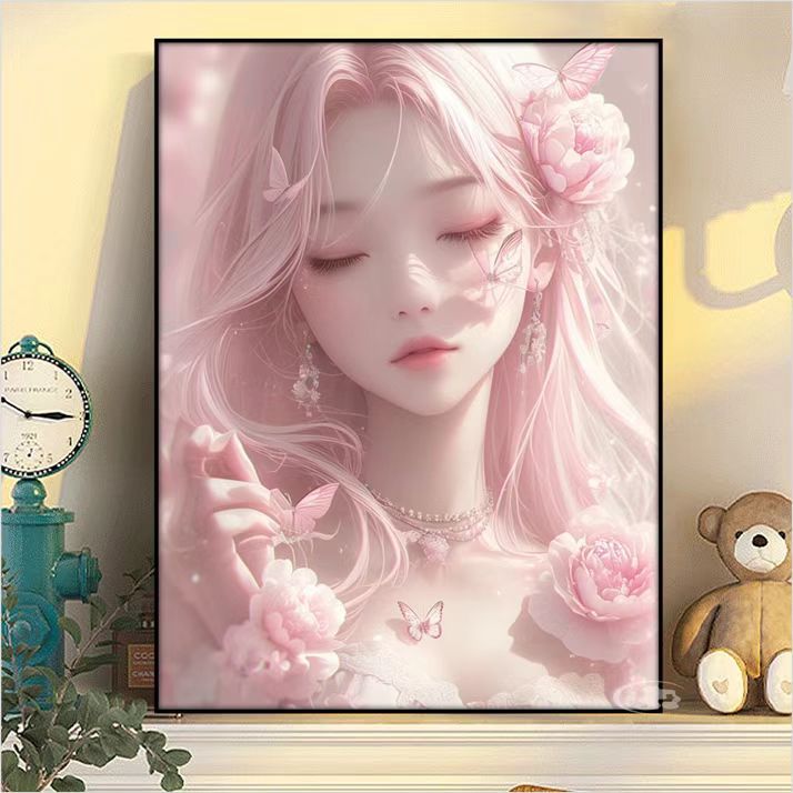 Ethereal Floral Fantasy Art Print Stornfield