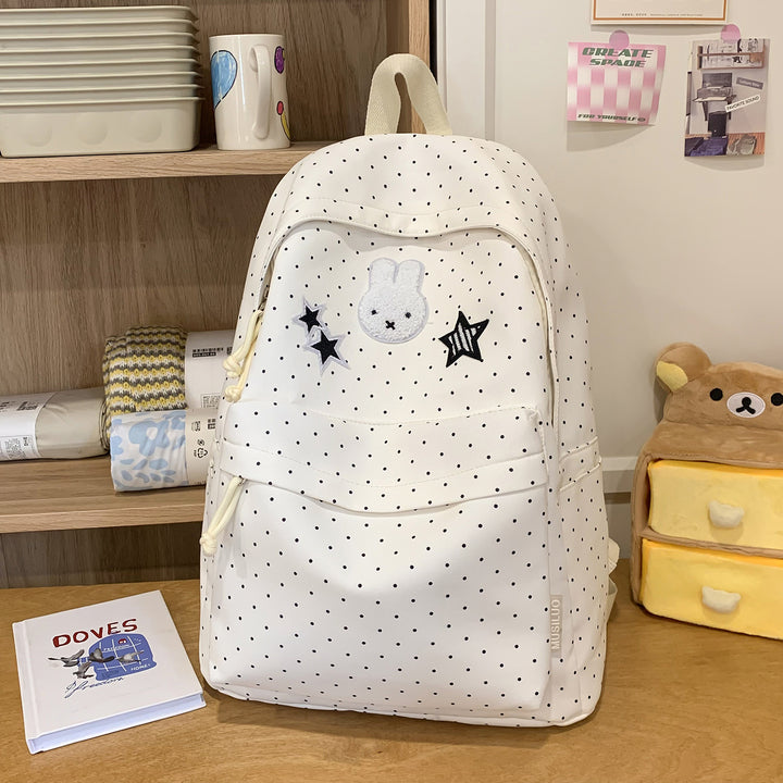 Playful Bunny and Star-Themed Backpack Stornfield