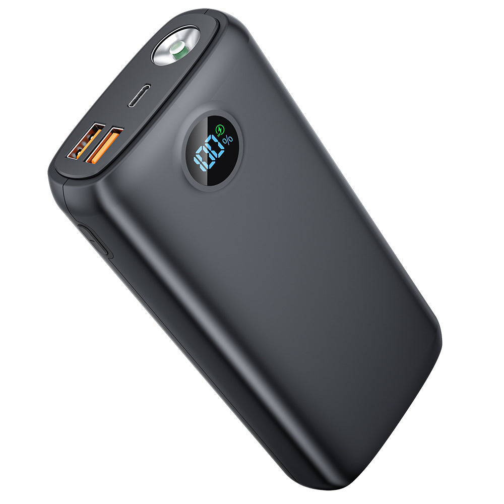 Power bank with integrated LED flashlight and digital display Stornfield