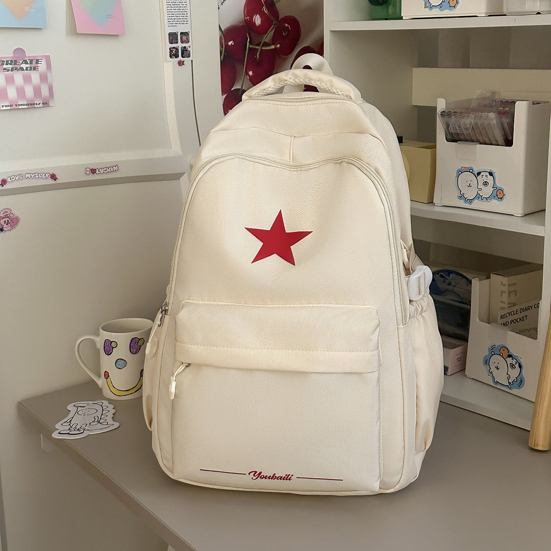 Casual Backpack with Stylish Star Design Stornfield