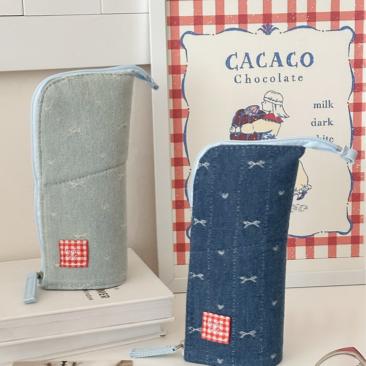 Denim Pencil Case