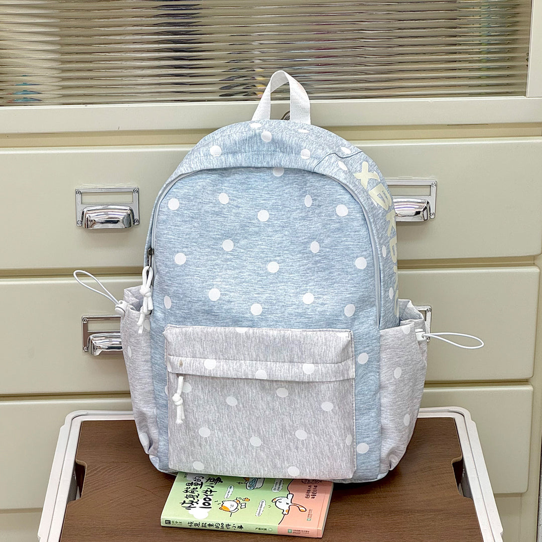 Stylish Polka Dot Patterned Backpack Stornfield 1791205639