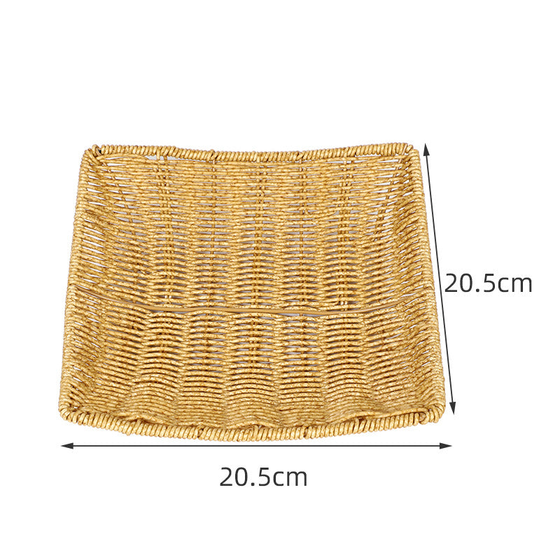 Handcrafted Natural Woven Tray Stornfield