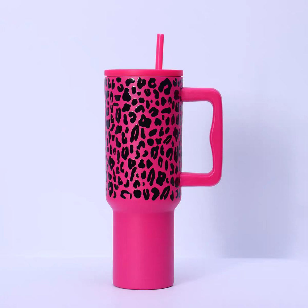 Ladies drinking cup with unique leopard pattern Stornfield