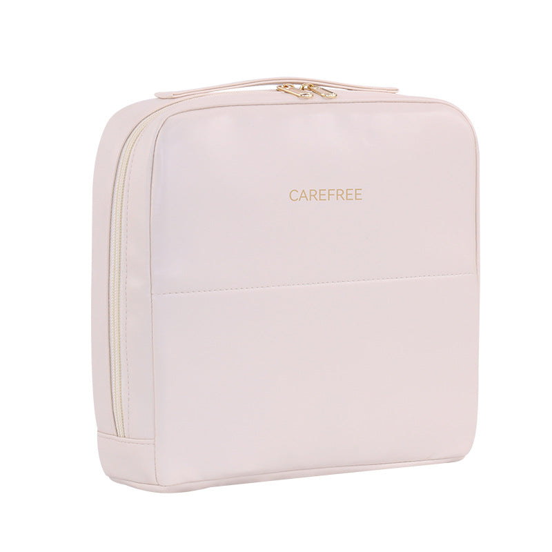 Cosmetic Organizer With Separate Zipper And Transparent Viewing Window Stornfield
