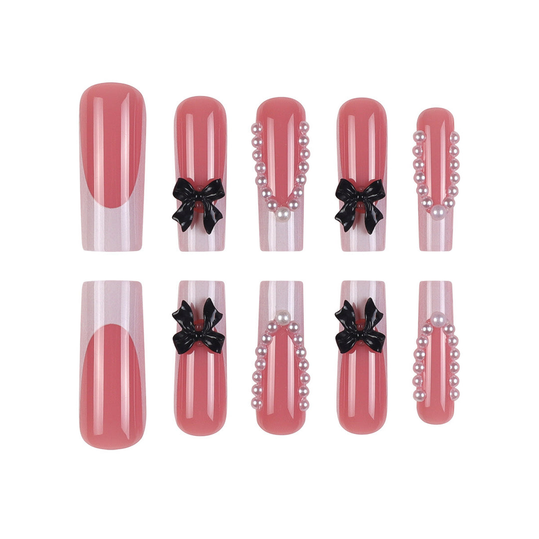 Decorative Long Press-On Nail Art Stornfield