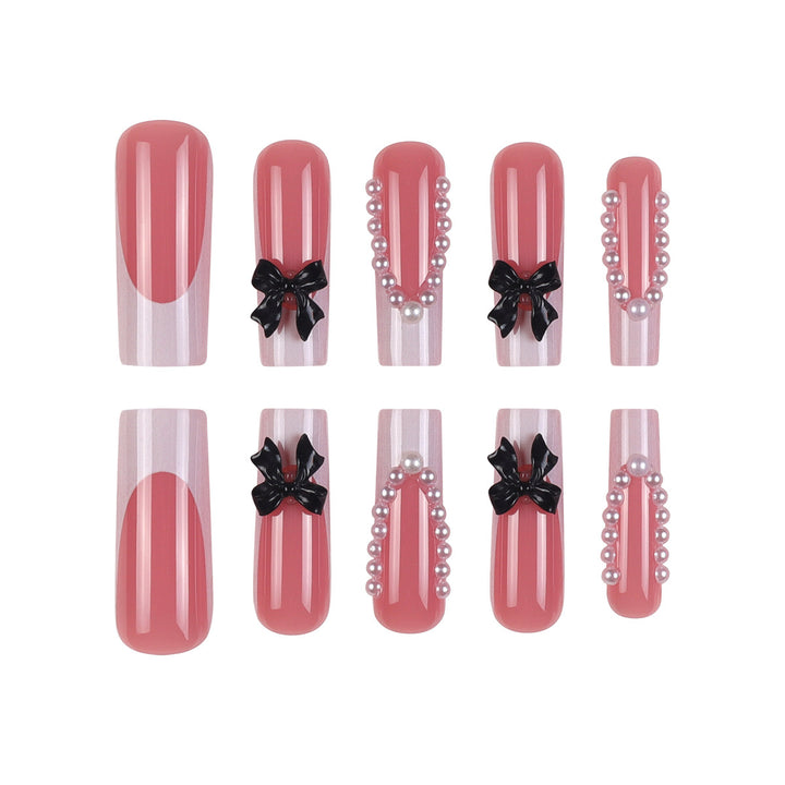Decorative Long Press-On Nail Art Stornfield
