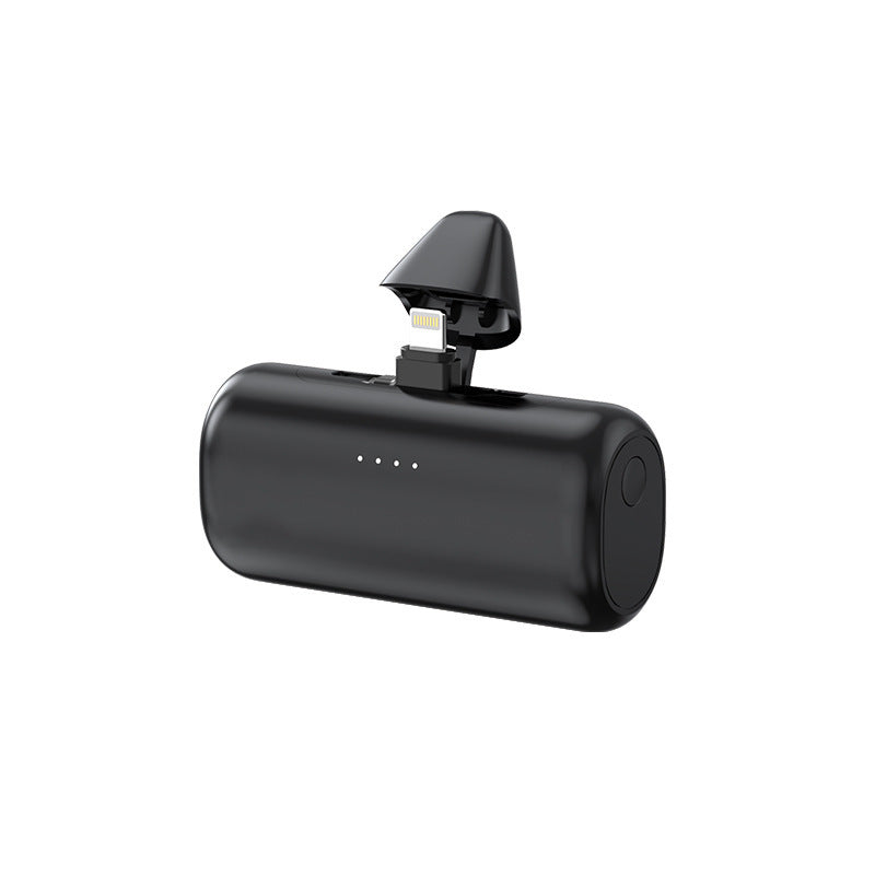 Portable power bank with integrated Lightning cable and LED charging indicator Stornfield