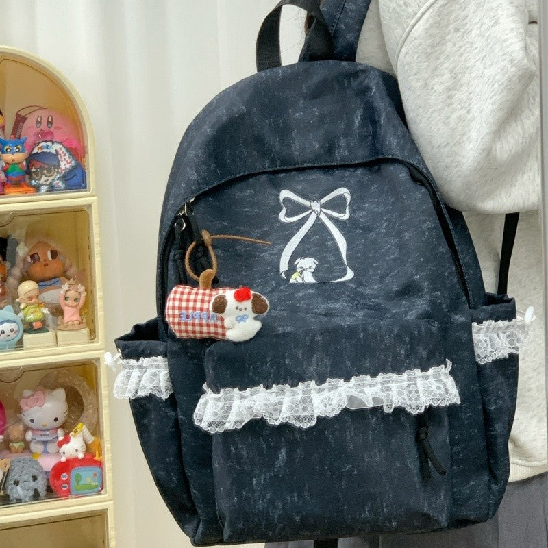 Playful backpack with cute design and practical compartments Stornfield