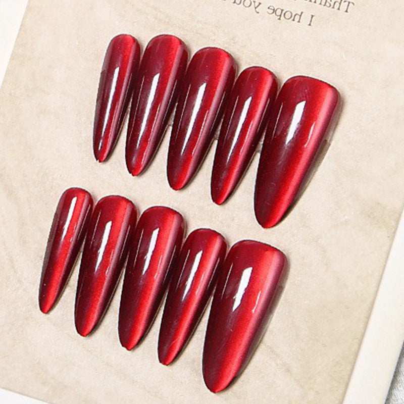 Glossy Stiletto Press-On Nails Stornfield