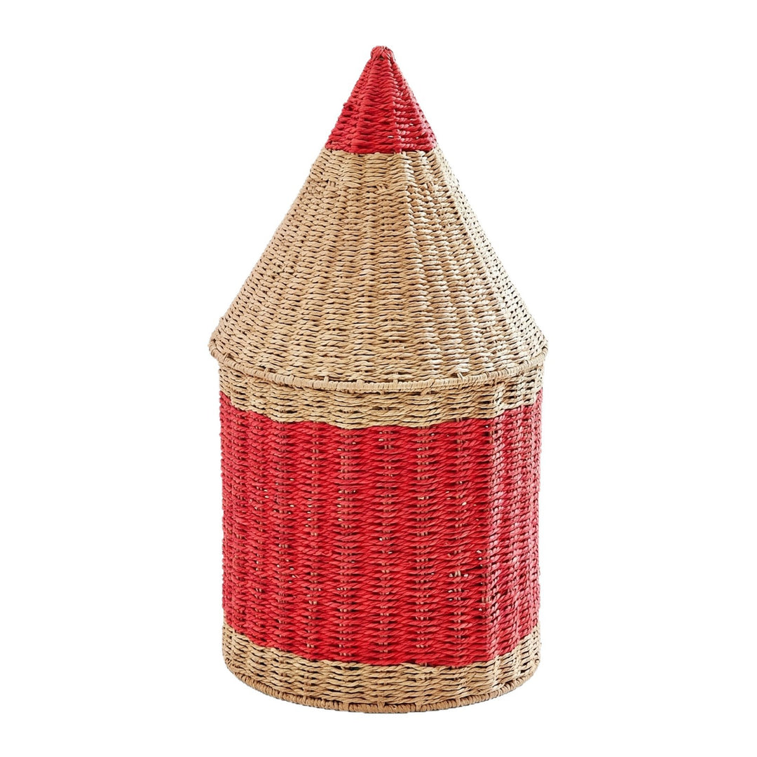 Playful storage basket in pencil design Stornfield