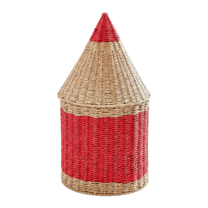 Playful storage basket in pencil design Stornfield