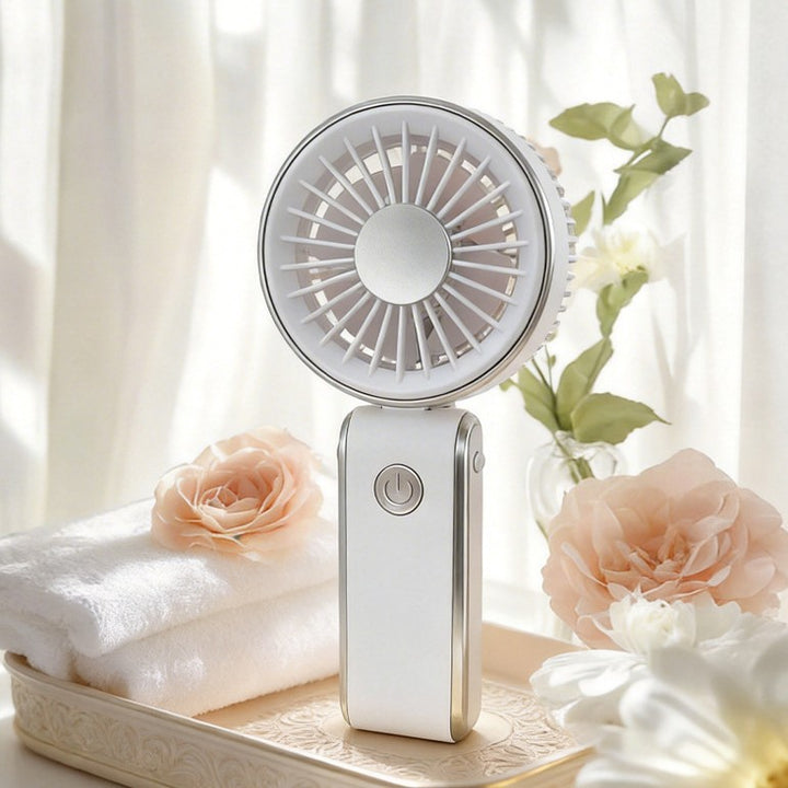 Portable Rechargeable Handheld Cooling Fan Stornfield
