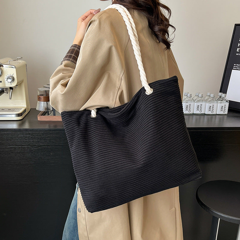 Stylish Textured Beach Tote Stornfield