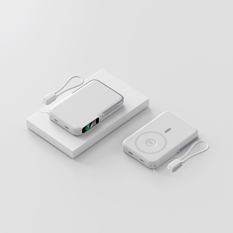 Ultrasonic lightweight power bank with integrated LED display and fast charging function Stornfield