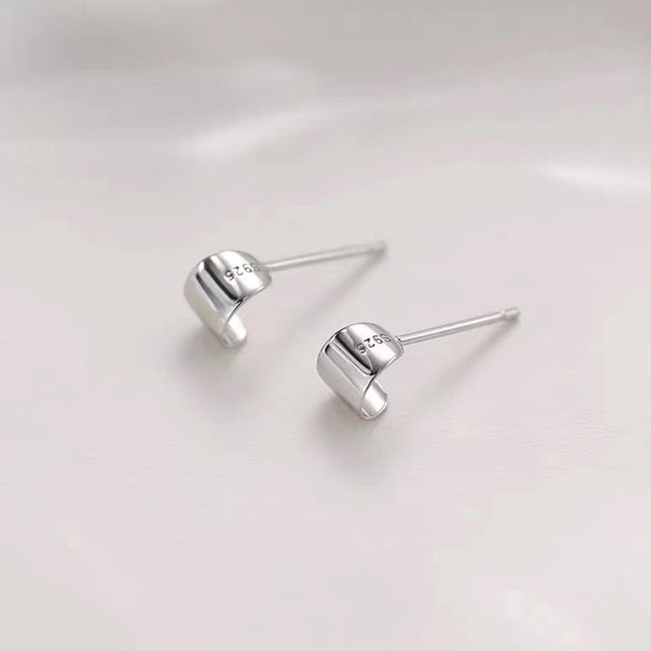 Delicate Silver Stud Earrings Stornfield