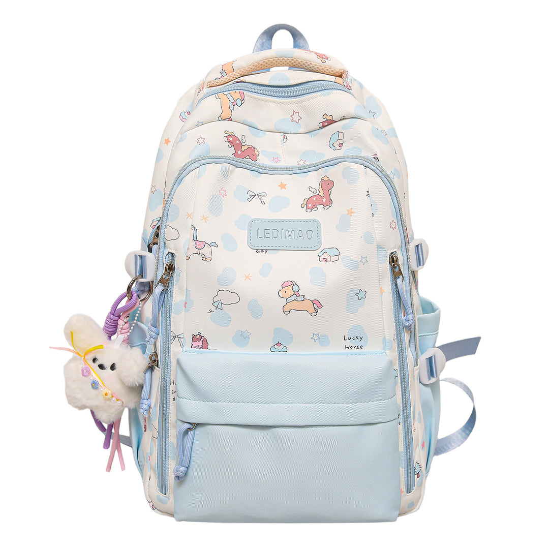 Playful Cartoon Character Backpack Stornfield