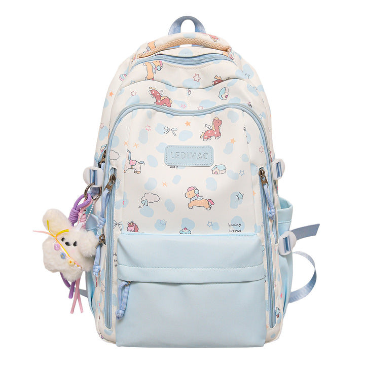 Playful Cartoon Character Backpack Stornfield