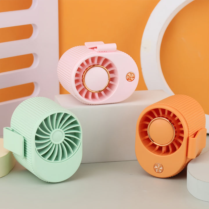 Ladies portable mini hand fan with rechargeable battery Stornfield