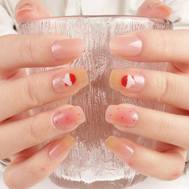Artistic Fruit-Inspired Press-On Nail Tips Stornfield