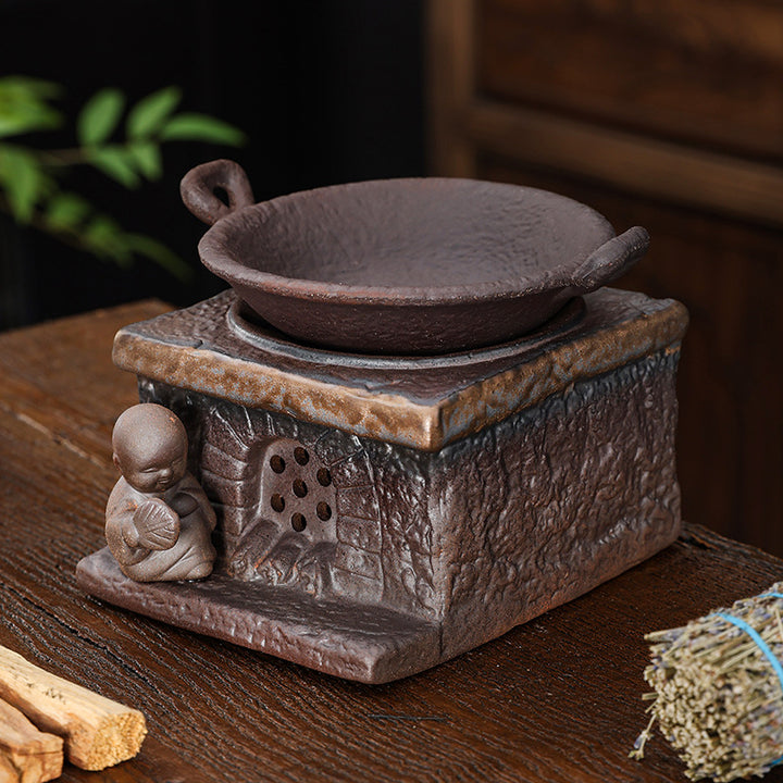 Decorative Aromatic Resin Incense Burner