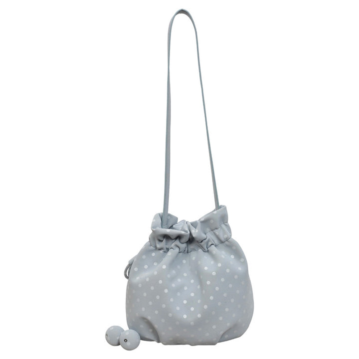 Playful Polka Dot Drawstring Crossbody Bag Stornfield