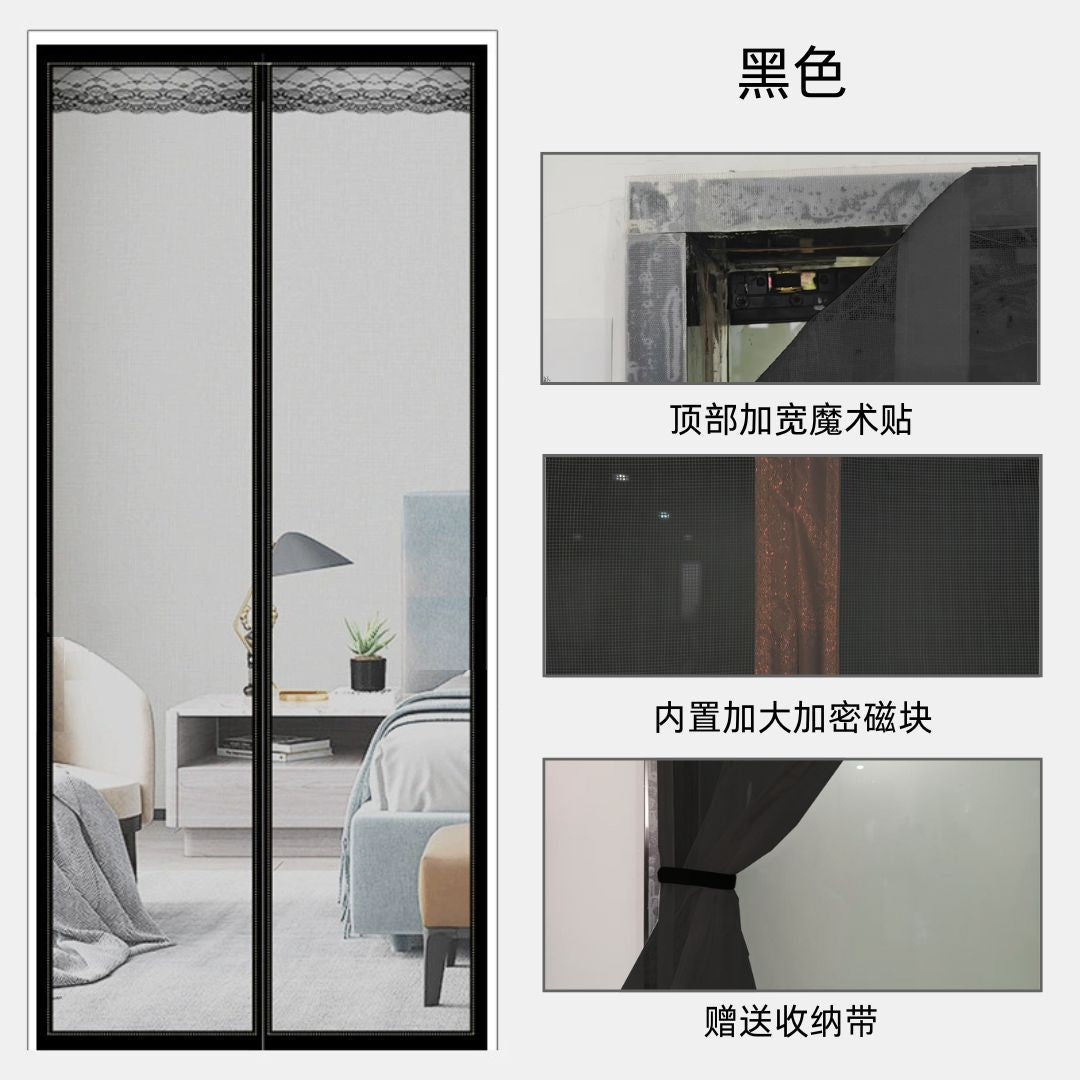 Fly screen with magnetic closure Stornfield