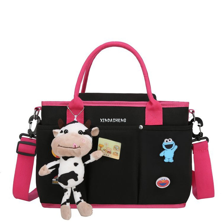 Fun-Themed Multi-Pocket Tote Bag Stornfield