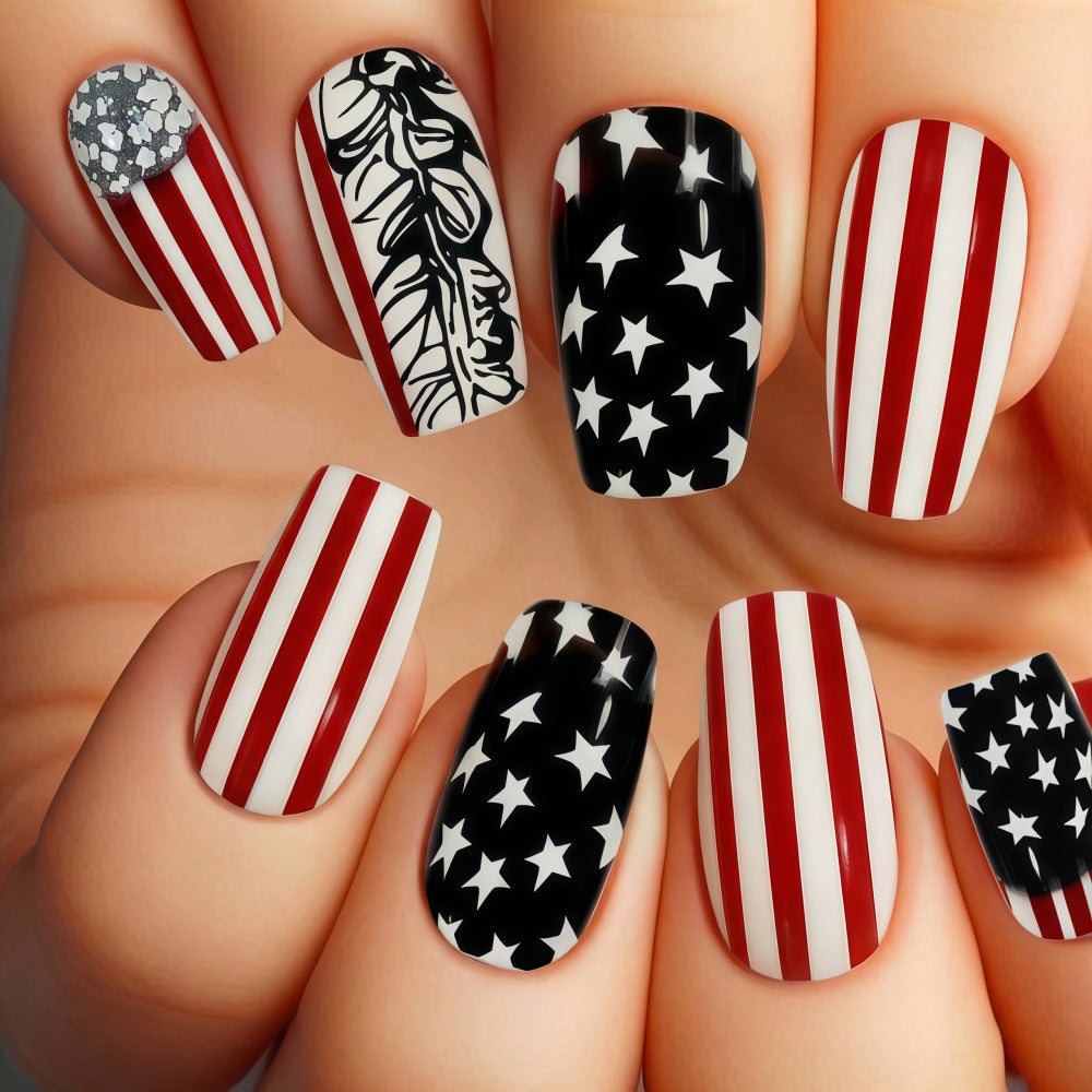 Artfully designed nail tips Stornfield