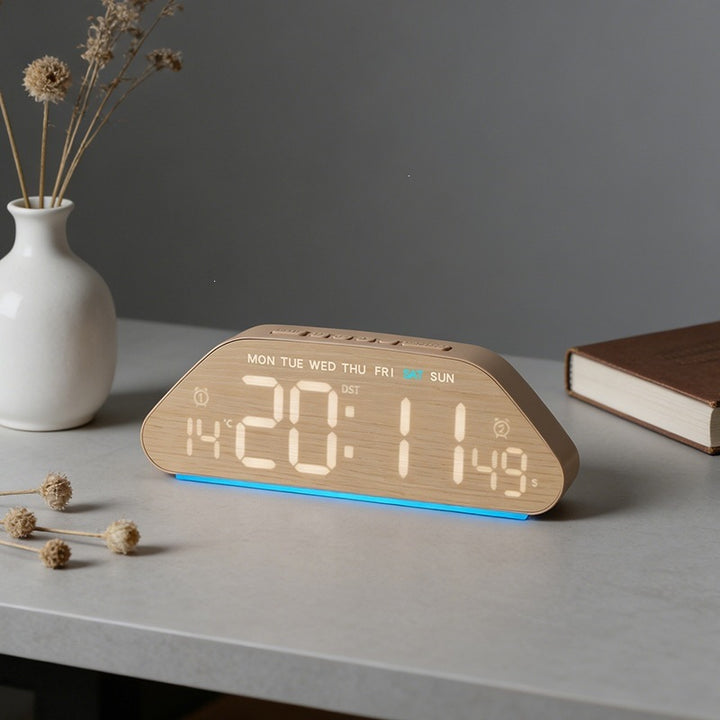 Digital alarm clock with intelligent hygrometer function Stornfield