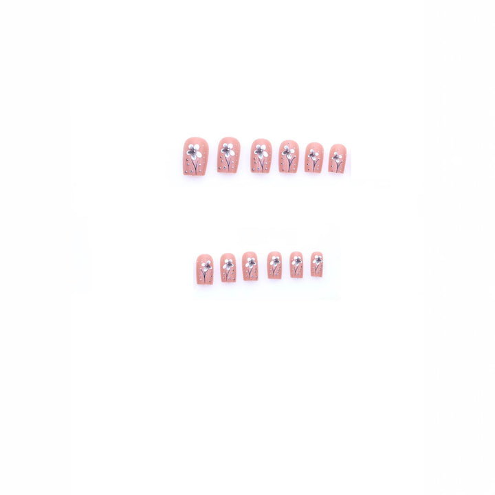 Floral Embellished Nail Art Stornfield