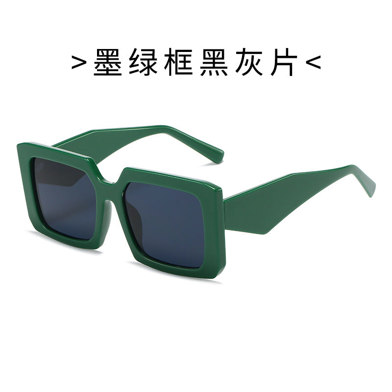 Women’s Geometric Sunglasses with Wide Frame Stornfield